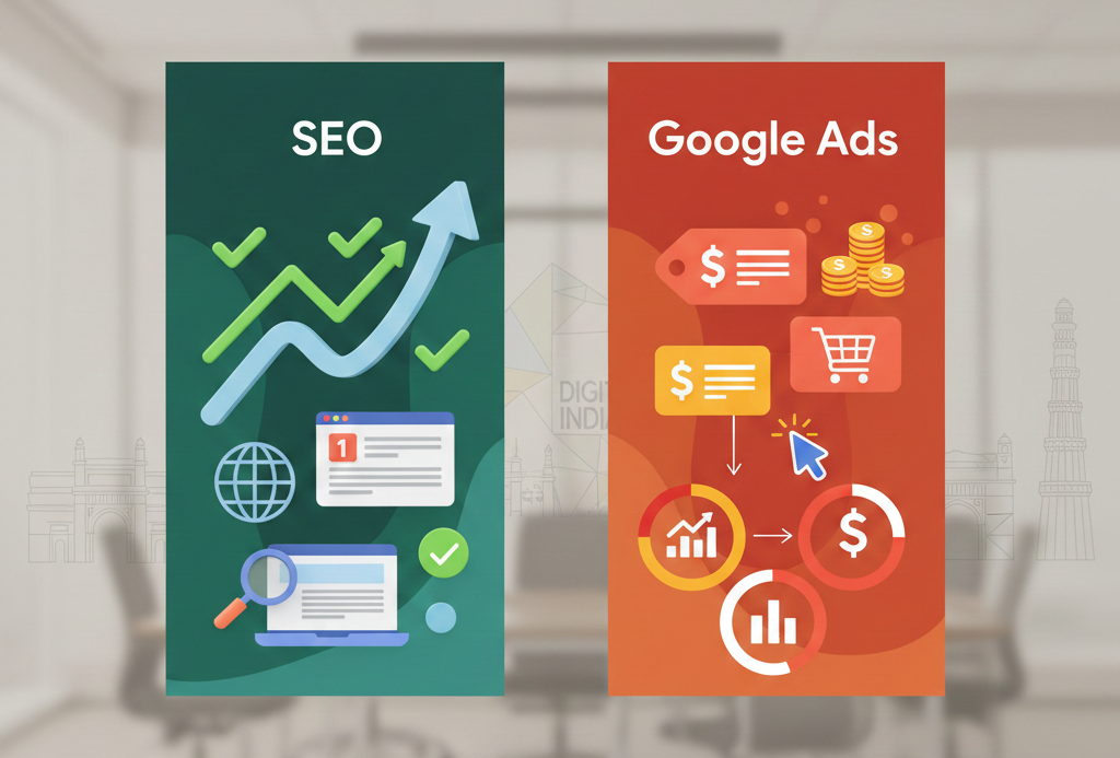 SEO vs Google Ads: What Works Better for Indian Companies?