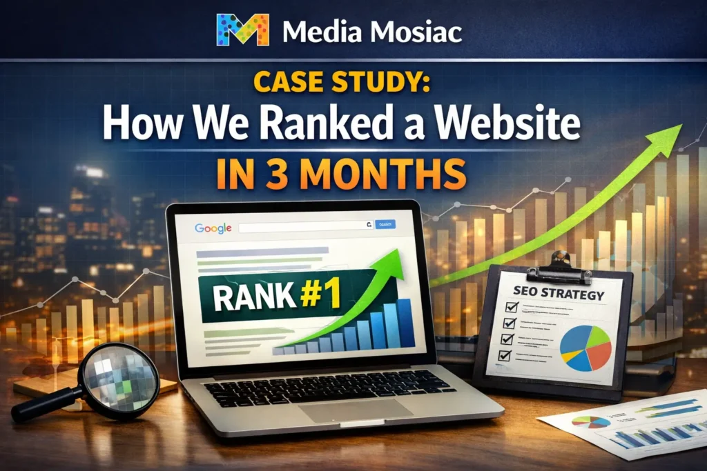 How We Ranked a Website in3 Months