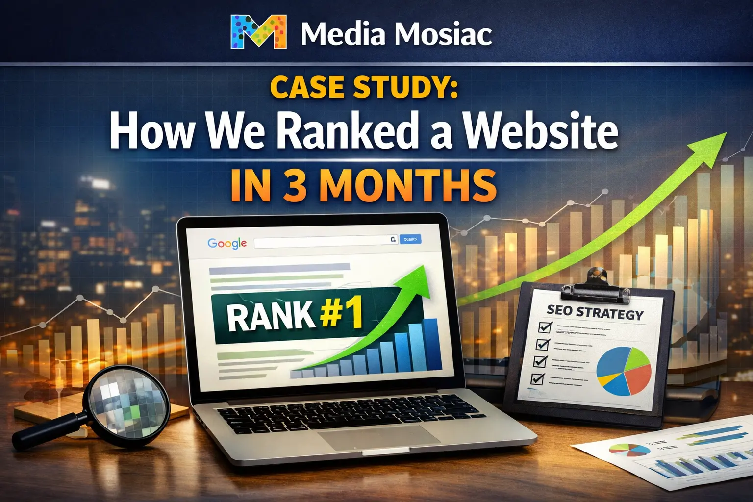 How We Ranked a Website in3 Months