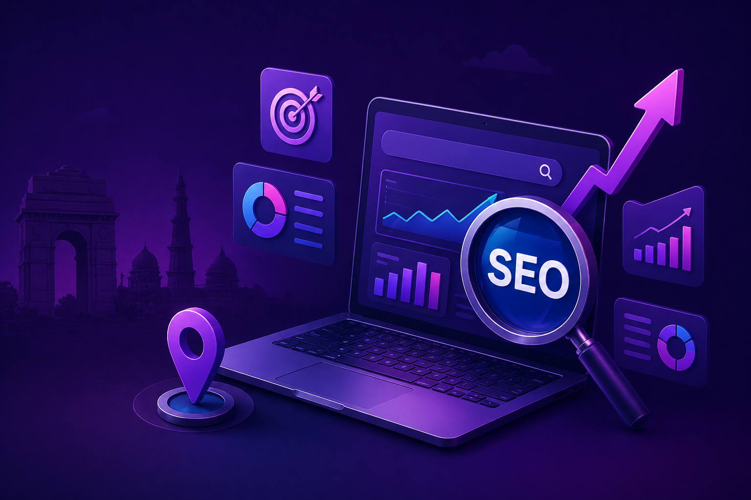 Media Mosiac SEO team helping businesses rank on Google in Delhi and Srinagar